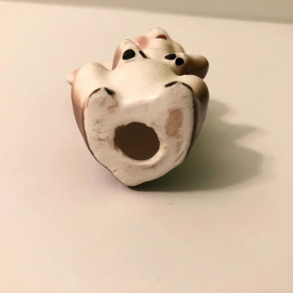 Vintage Tiny Deer Fawn Ceramic Figurine Japan 2.25  Inch Tall Collectible Figure - Picture 7 of 11